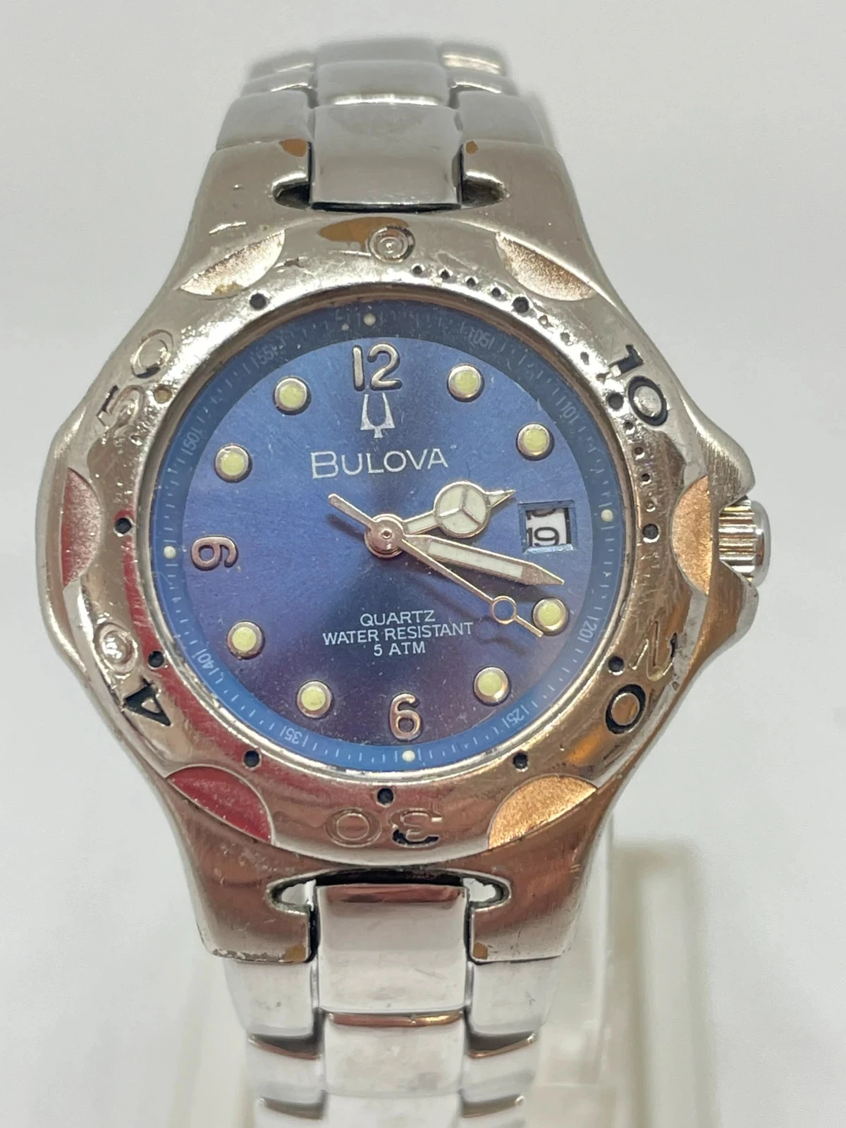 Relógio Marca Bulova Vintage Anos 90 - Feminino - funcionando perfeitamente – photo 2
